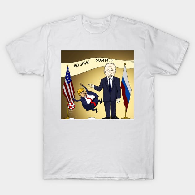 Helsinki Summit T-Shirt by Felipe.Makes.Cartoons